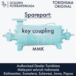 key coupling untuk pompa MMK Torishima Original Sparepart