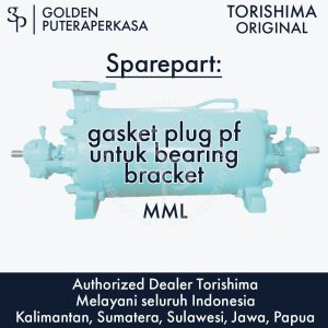 gasket plug pf untuk bearing bracket untuk pompa MML Torishima Original Sparepart