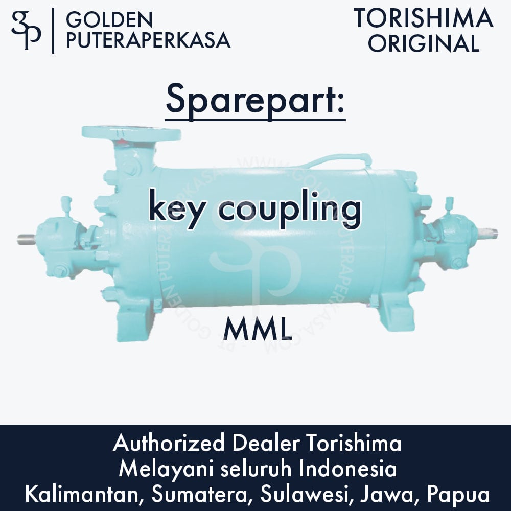 key coupling untuk pompa MML Torishima Original Sparepart
