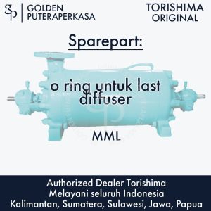 o ring untuk last diffuser untuk pompa MML Torishima Original Sparepart