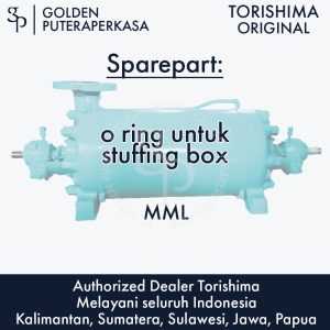 o ring untuk stuffing box untuk pompa MML Torishima Original Sparepart