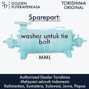 washer untuk tie bolt untuk pompa MML Torishima Original Sparepart
